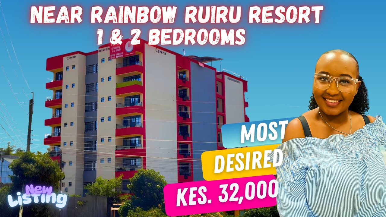 Stylish 2 Bedroom Apartment in Ruiru for Kes. 32,000 Only!