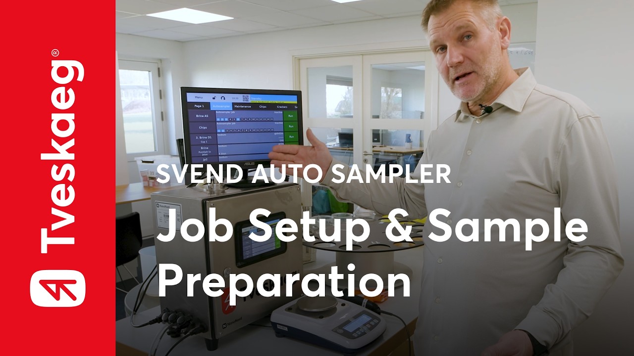 Svend Auto Sampler  - Job Setup & Sample Preparation