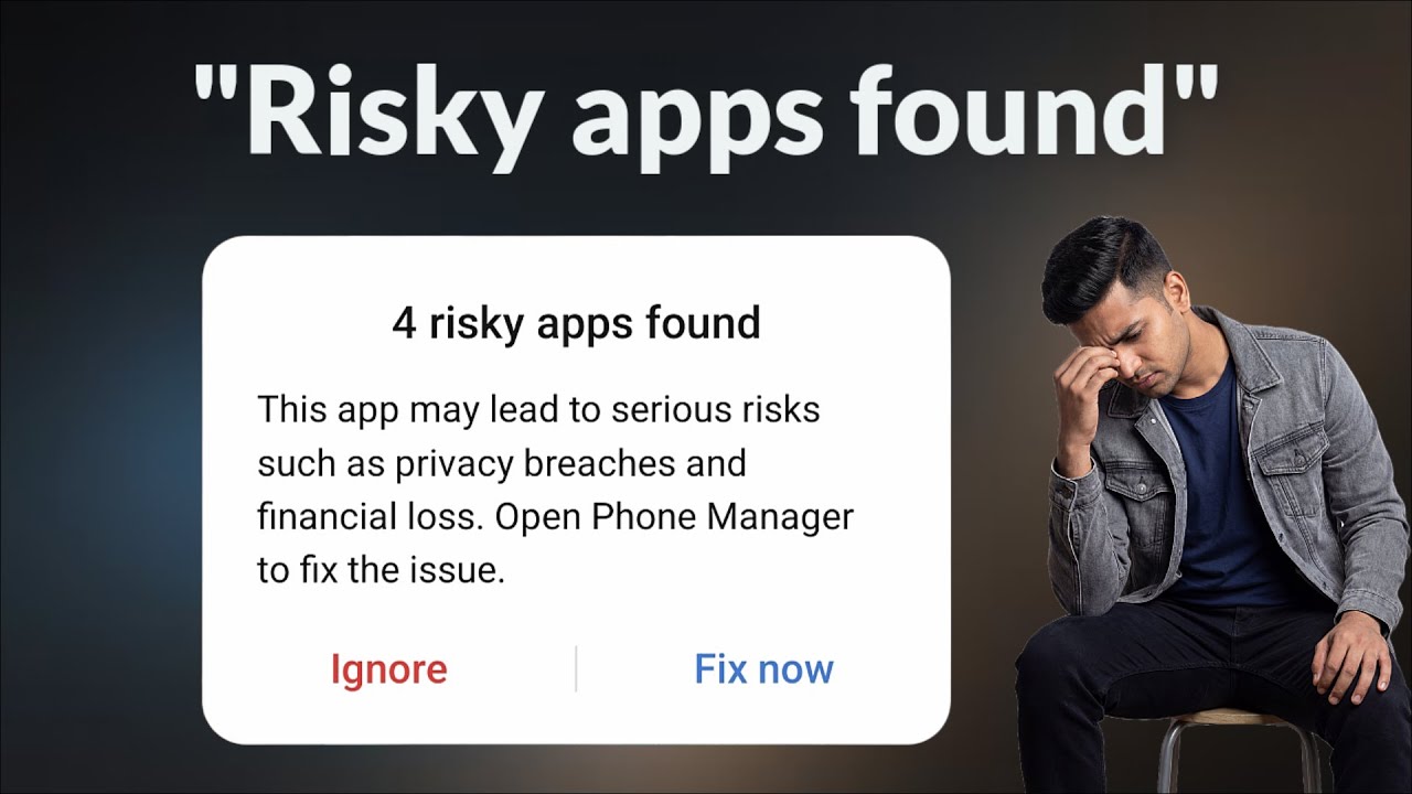 Risky apps found - Fix - Android - 2026