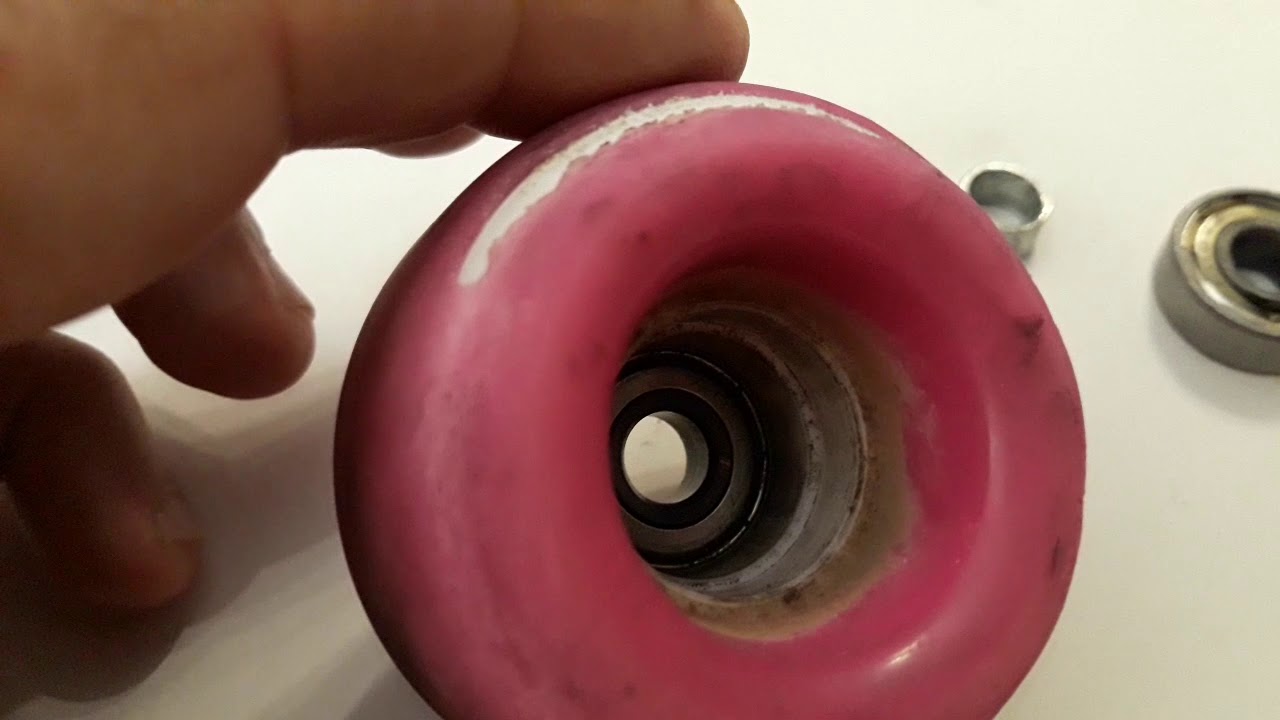 Cambio de rueda y rodamiento patines