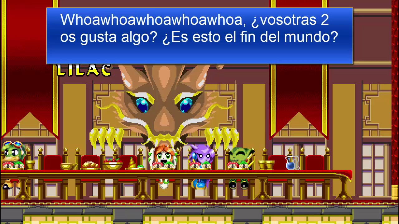 Freedom Planet - 2 escenas 