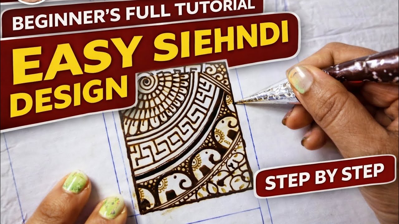 🔥😱सिर्फ 5 मिनट में मेहंदी लगाना सीखें| Easy Simple Mehndi Desigs |light or dark patche #youtubeshort