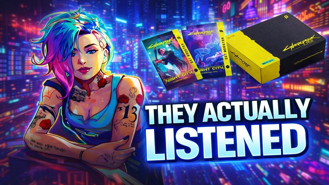 Cyberpunk TCG Went From FLATLINE to MUST BUY!?