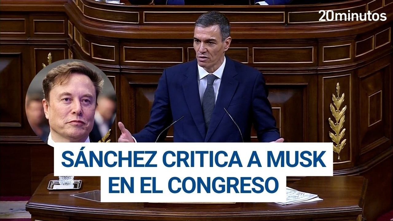 PEDRO SÁNCHEZ carga contra ELON MUSK por su papel en las REDES SOCIALES
