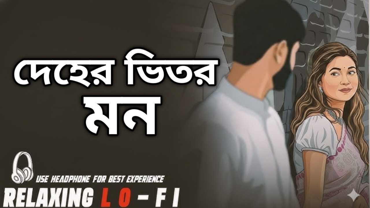 দেহের ভিতর মন (Lofi) | Deher Vitor Mon | Habib Wahid | Relaxing Lofi | Slowed & Reverb