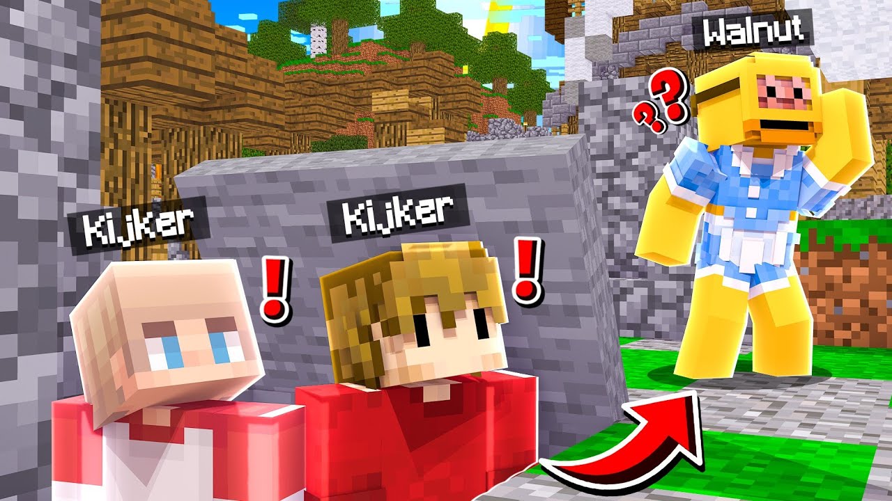 Verstoppertje Met 200 Kijkers In Mijn Minecraft Survival