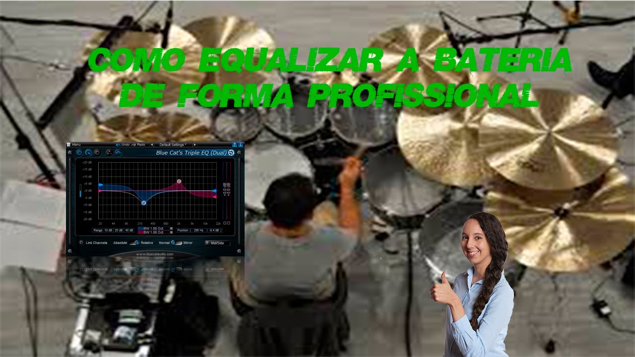 8º Passo da Mixagem - Equalização Consciente de Bateria