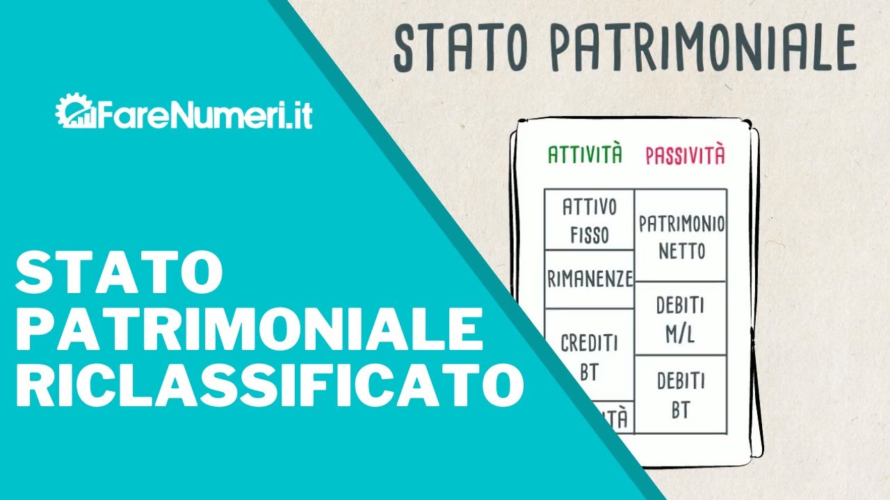 Lo stato patrimoniale riclassificato [Excel gratis]