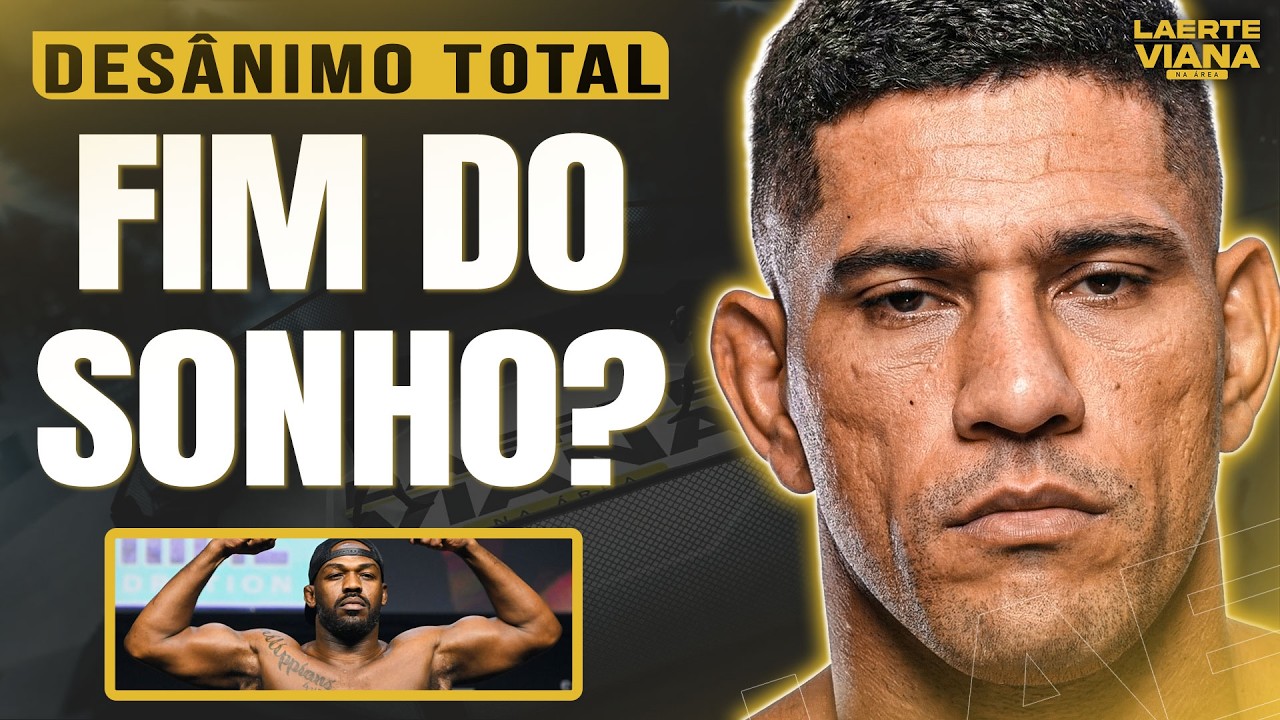 JOGOU A TOALHA: TEMOS UMA PÉSSIMA NOVIDADE SOBRE ALEX POATAN X JON JONES NO UFC