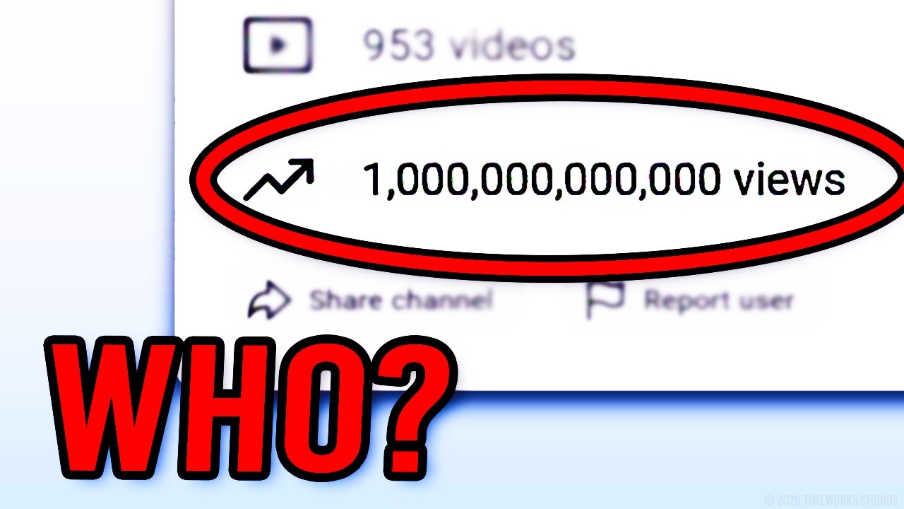 Какой канал первым наберет 1 триллион просмотров?
