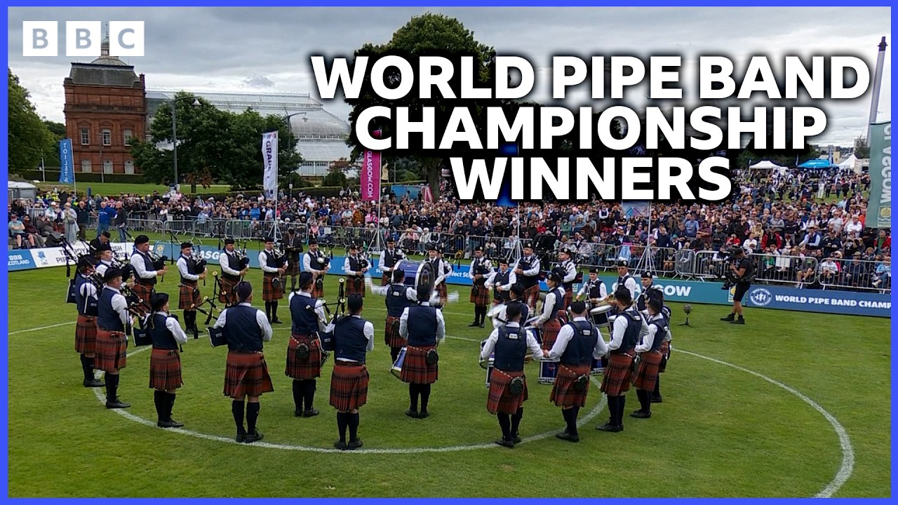 World Pipe Band Championship 2026 winning Medley - Simon Fraser University