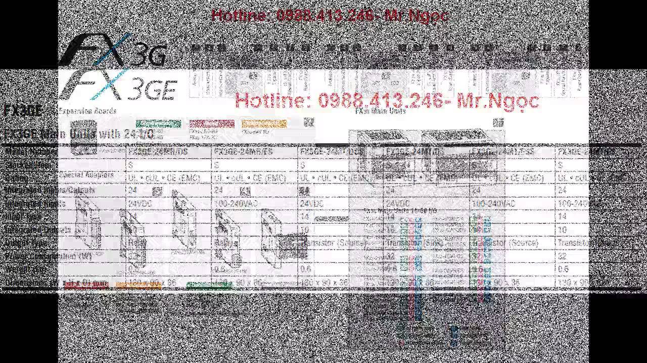 FX3GE-24MT/ES PLC FX3GE-24MT/ES gi&aacute; tốt nhất 0988413246 - Mr.Ngọc.