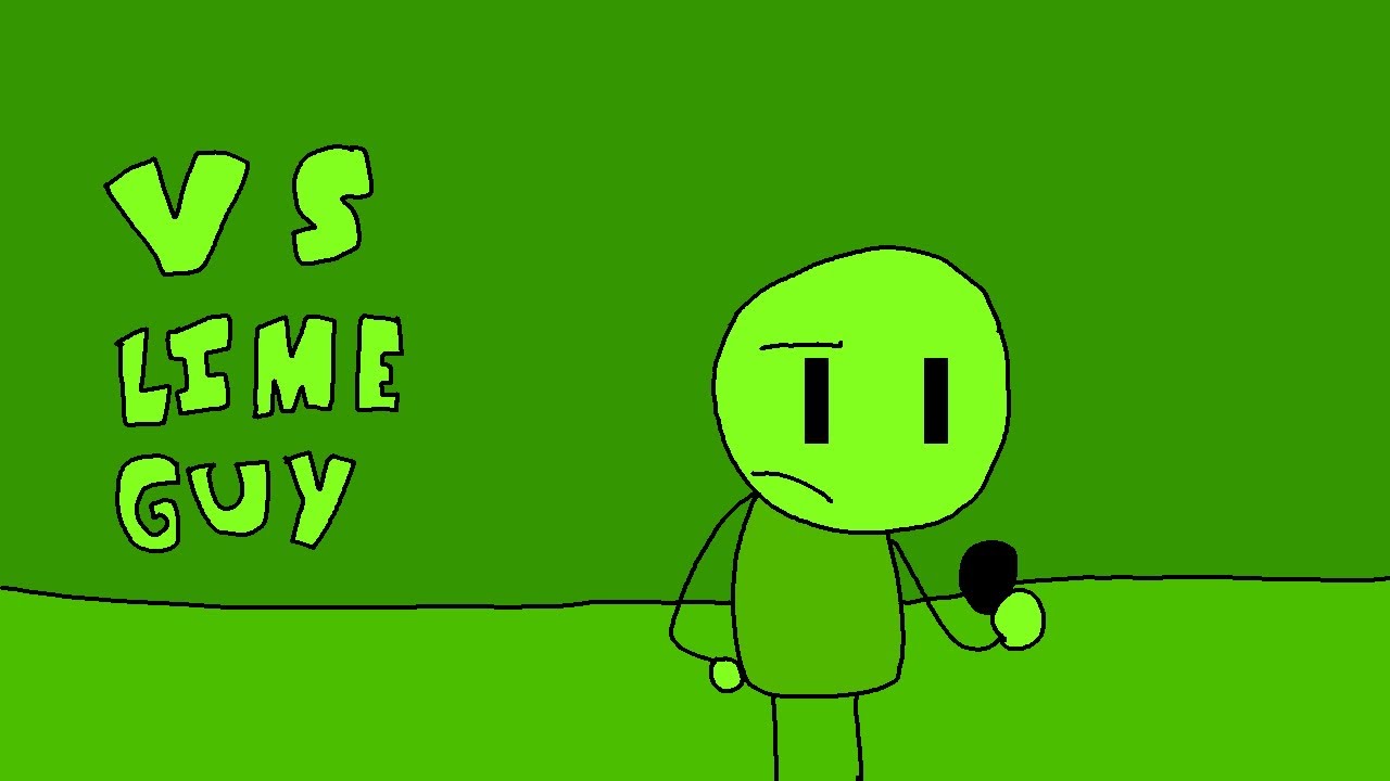 FNF VS lime guy mod showcase