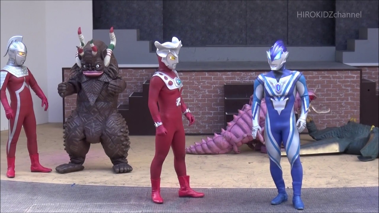 【ウルトラ怪獣大集合】ウルトラヒーローズスペシャルイベント☆ジード・アクロスマッシャー＆ウルトラセブン＆ウルトラマンレオ登場！ひらかたパークスペシャルショー
