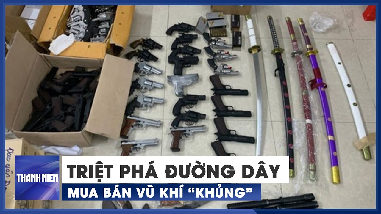 Triệt phá đường dây mua bán vũ khí, thu giữ gần 150 khẩu súng