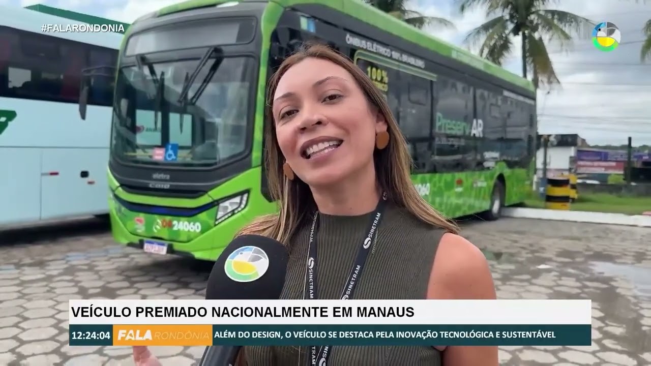 ÔNIBUS ELÉTRICO PREMIADO EM MANAUS