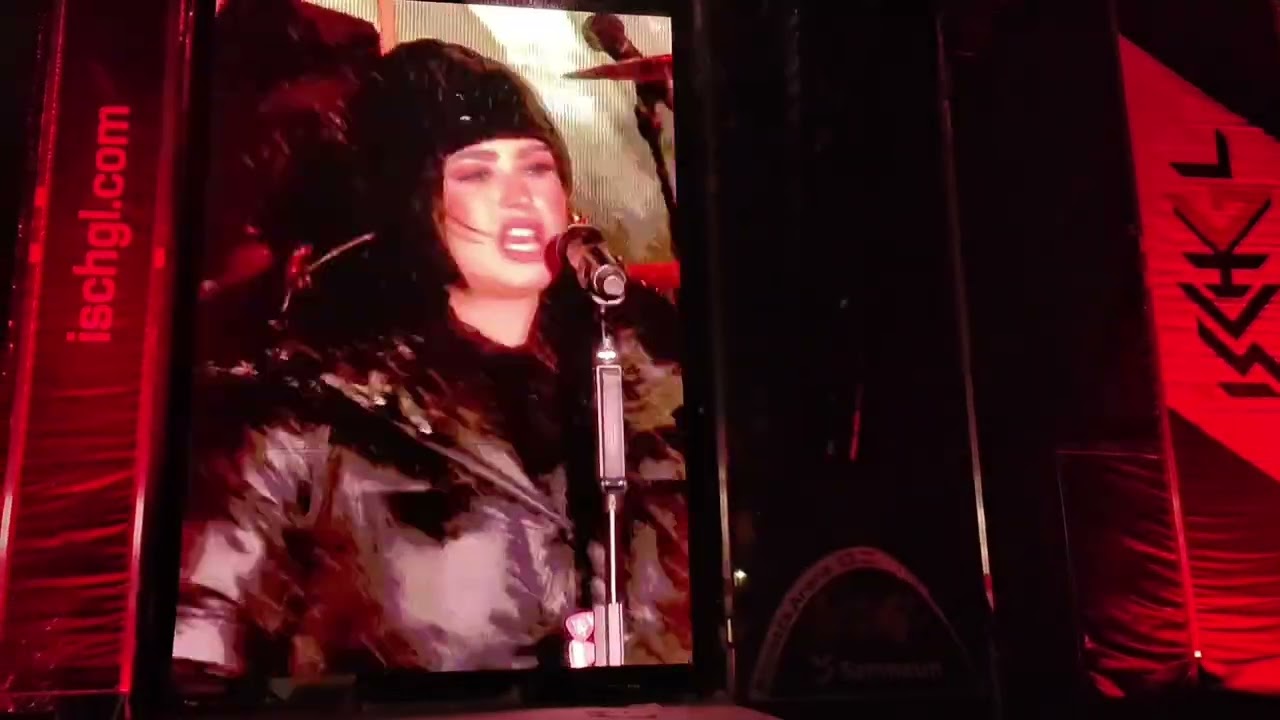 Demi Lovato. Ischgl Top of the Mountain Concert. November 25, 2023