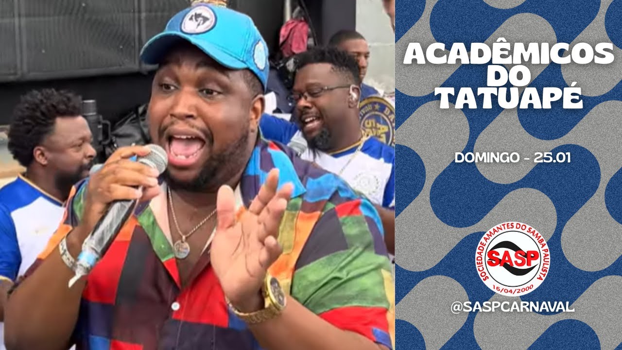 Carnaval 2026 | Acad&ecirc;micos do Tatuap&eacute; &ndash; Largada do ensaio t&eacute;cnico (25.01.2026)