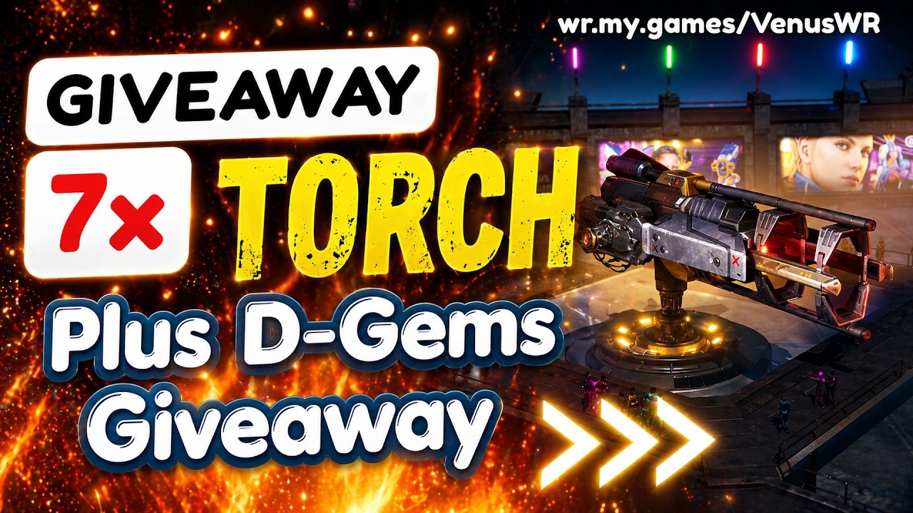 Giveaway 7x Torch - Gameplay with Flame Teth & Newton  #WRWinTorch