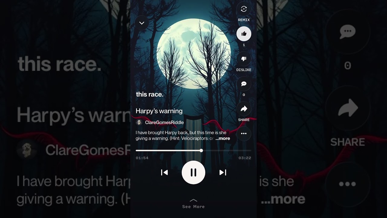 Harpy’s warning