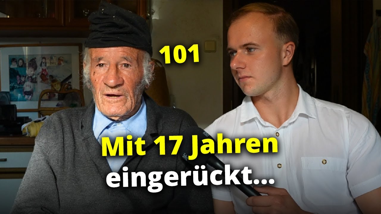 Ältester Skifahrer (101) erzählt vom 2. Weltkrieg