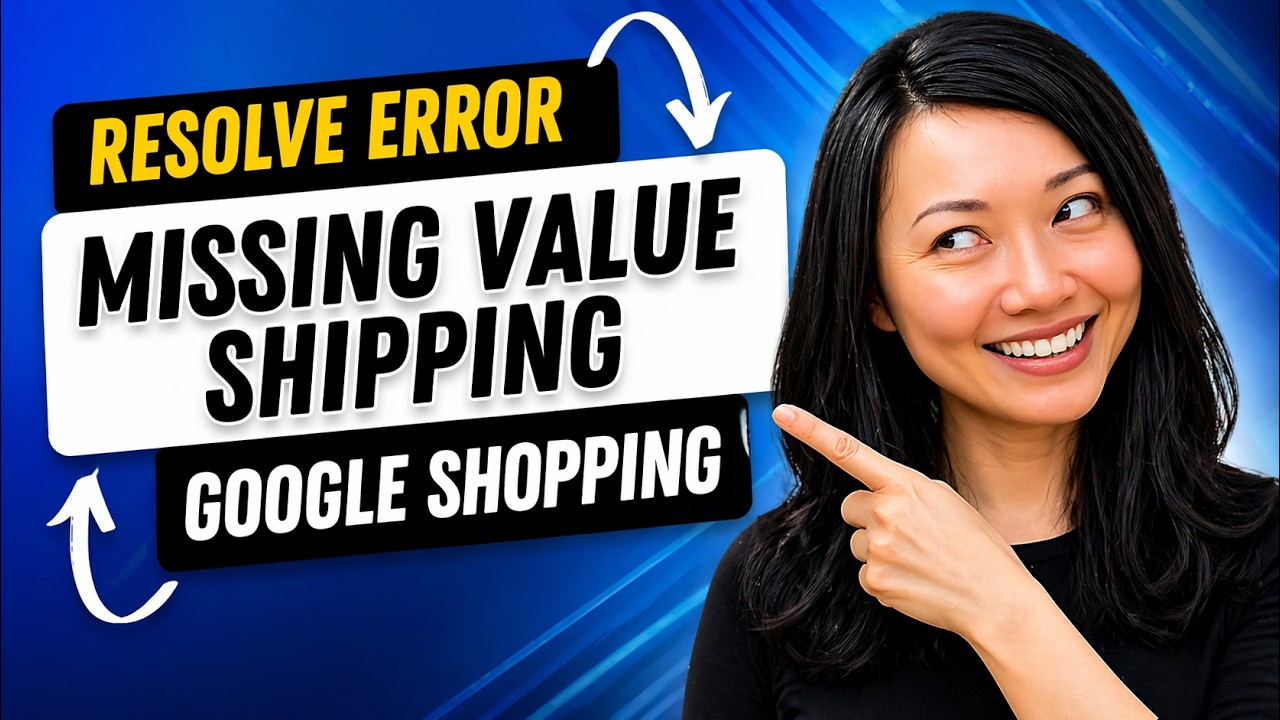 How to Fix Missing Value Shipping Error For Google Shopping Ads In Google Merchant
