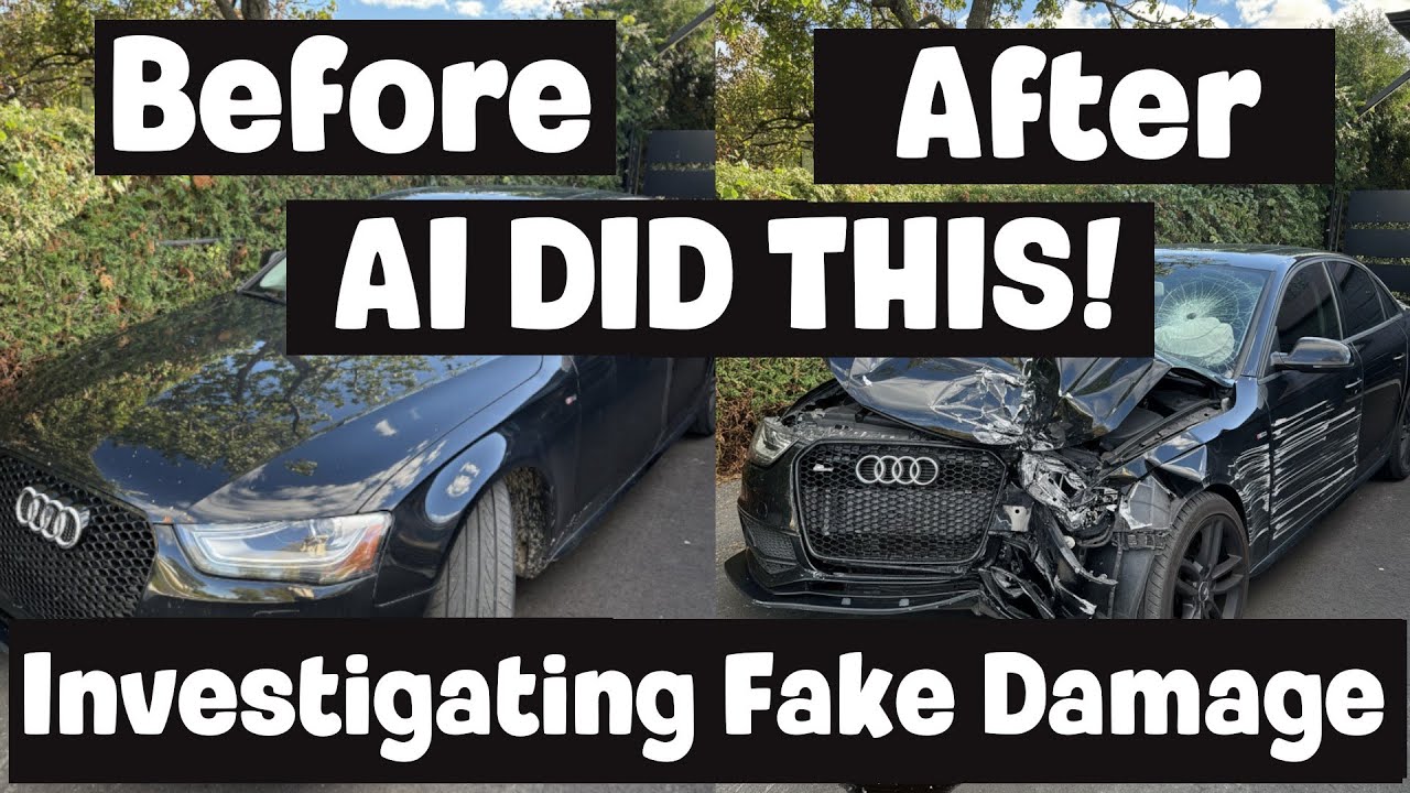 Can AI Fake Car Damage? | Testing Google&rsquo;s Nano Banana + OpenAI Sora