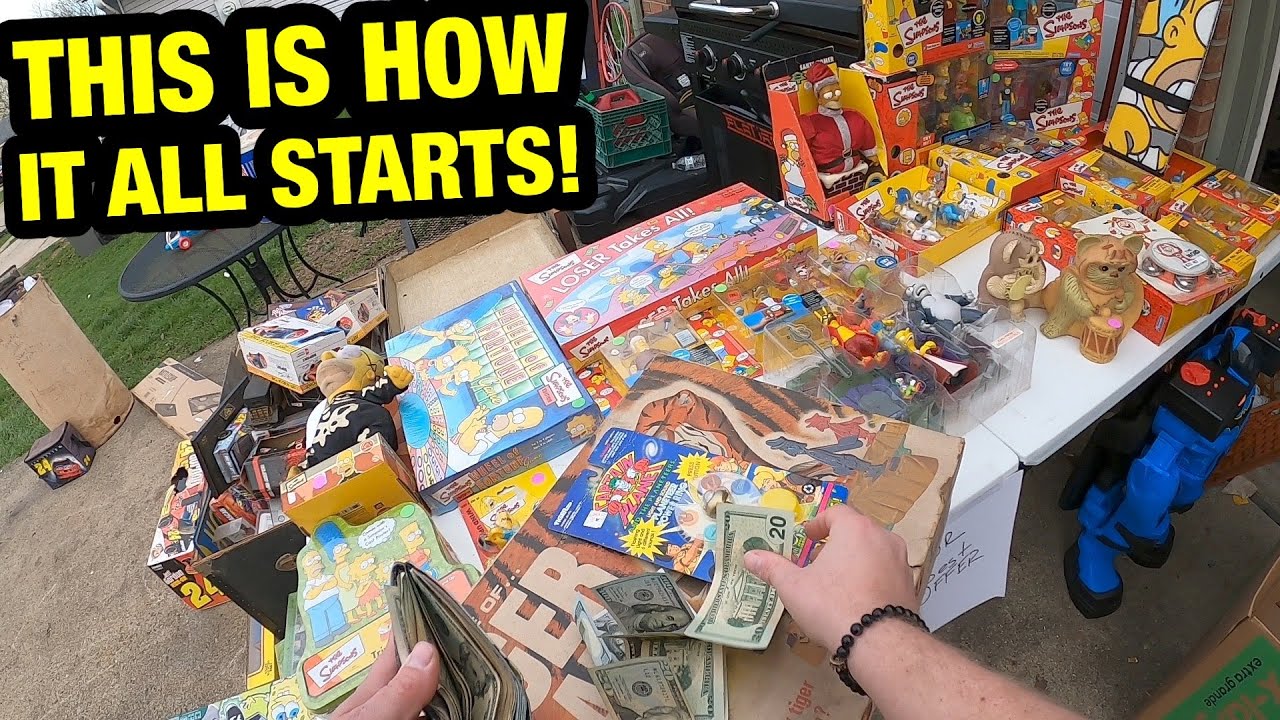 YARD SALE MISSION ENGAGE!