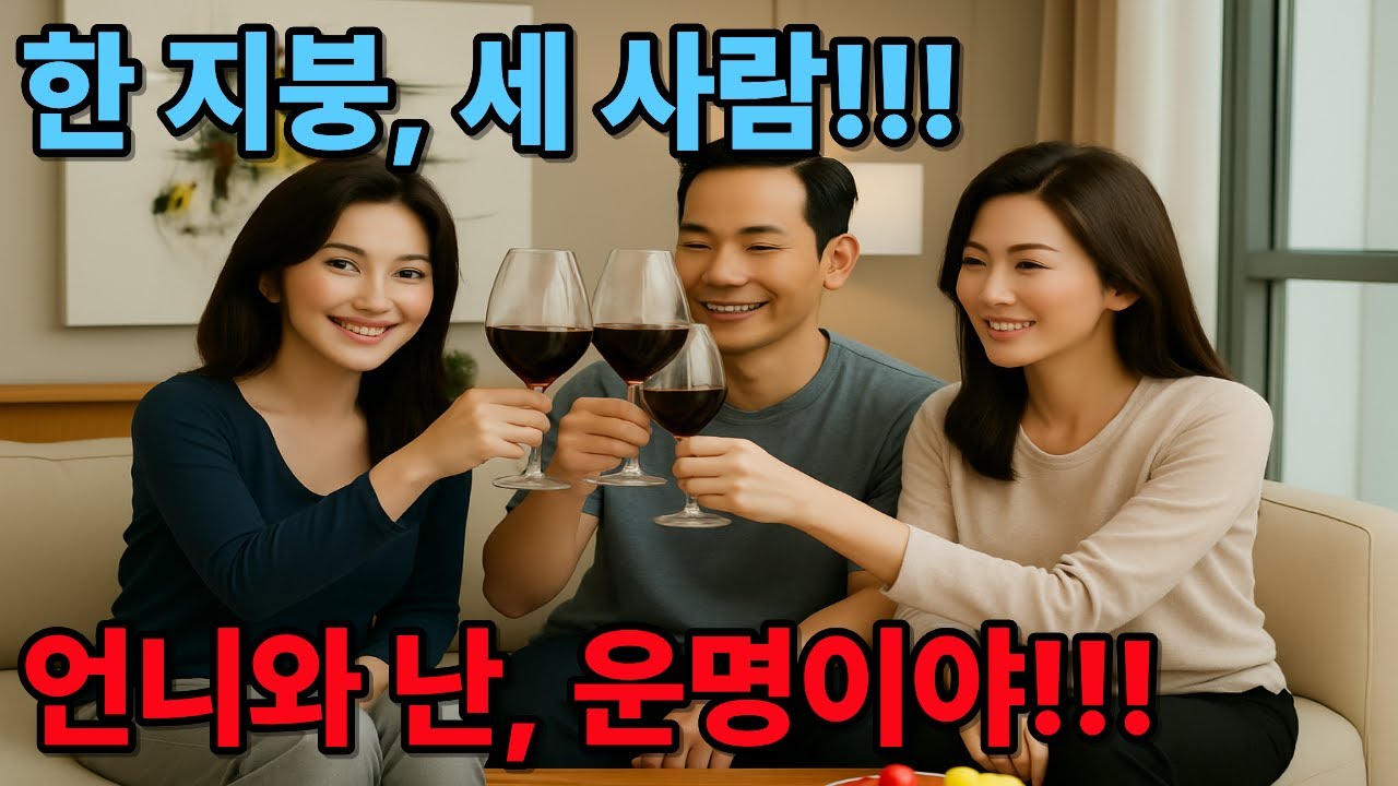 한 지붕 세 사람 | 혼자 된 처형과 한 집에 세사람이 산다. | #중년 사랑, #오디오북, #황혼 사랑, #졸혼,