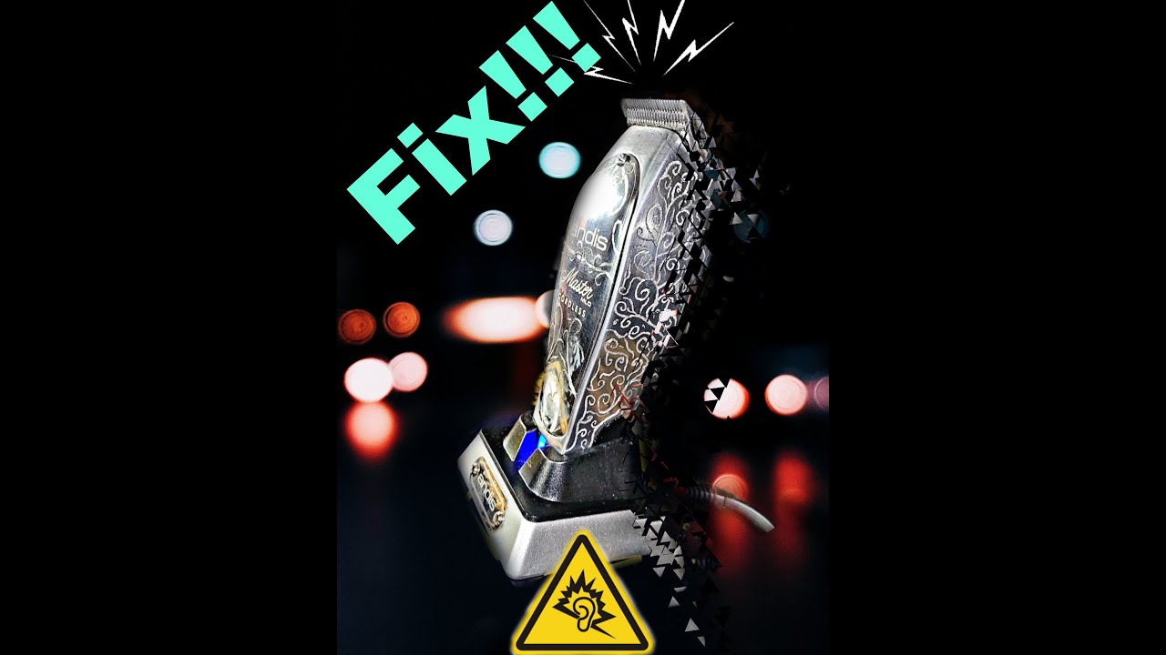 Andis Cordless Master Noise (Fix!)