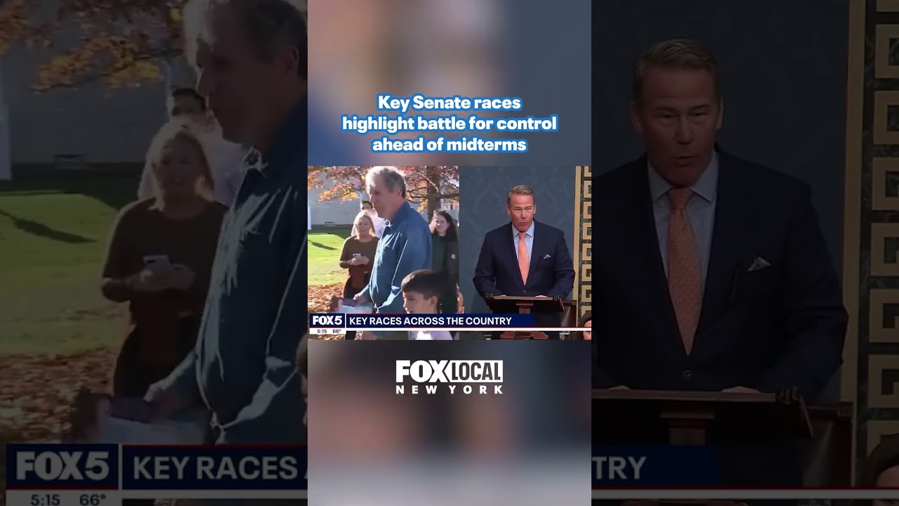 Key Senate races highlight battle for control ahead of midterms