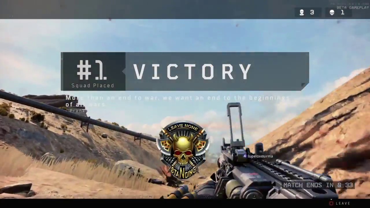 BLACKOUT VICTORY ROYALE!