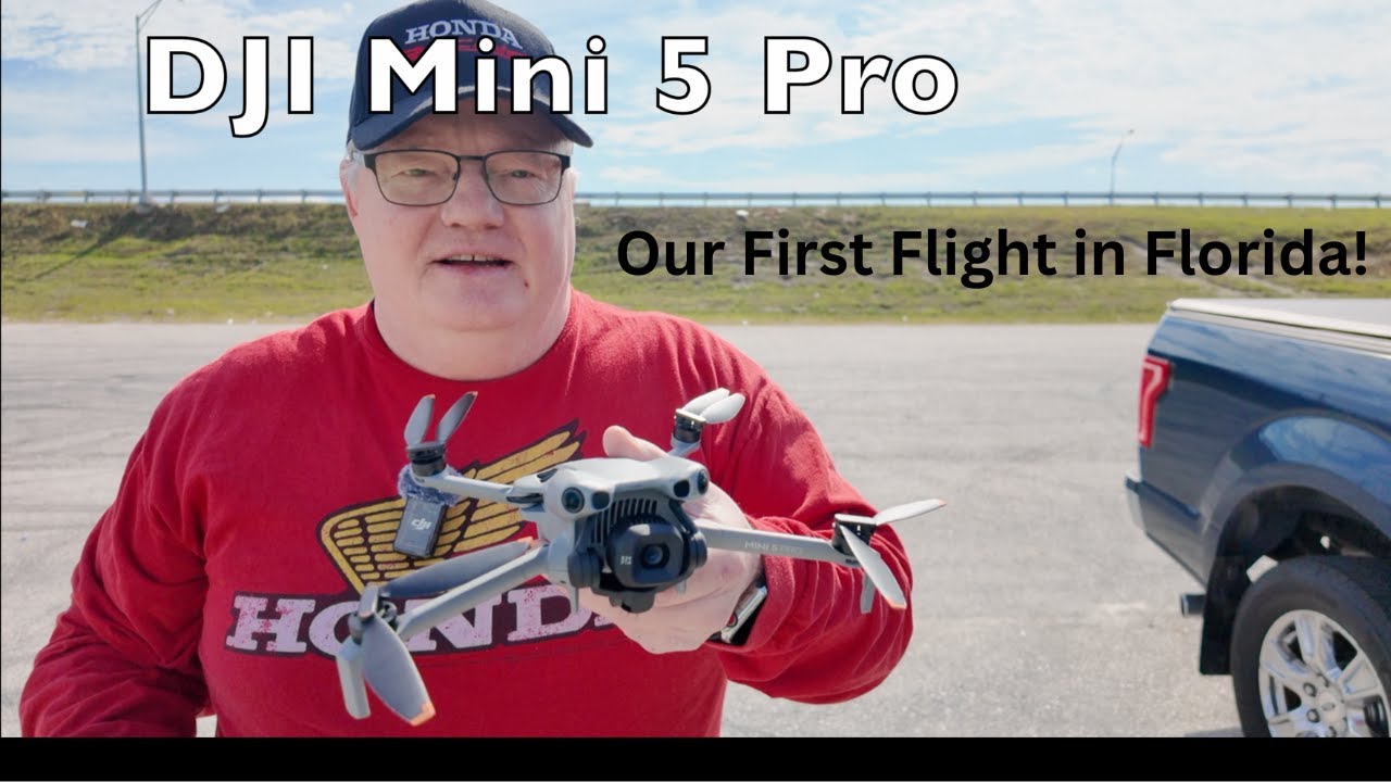 Как прошёл первый полёт DJI Mini 5 Pro во Флориде?