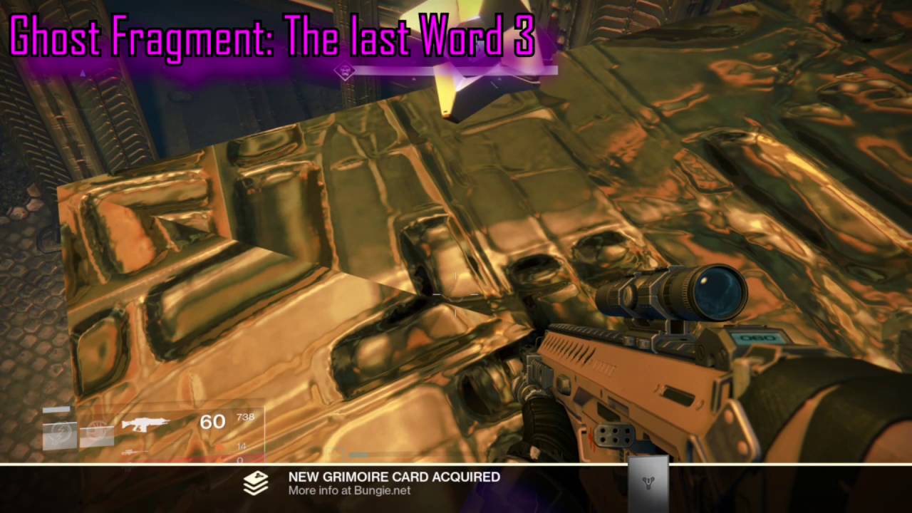 Ghost Fragment The last Word 3 Easy Walkthrough (Get max Grimoire!)