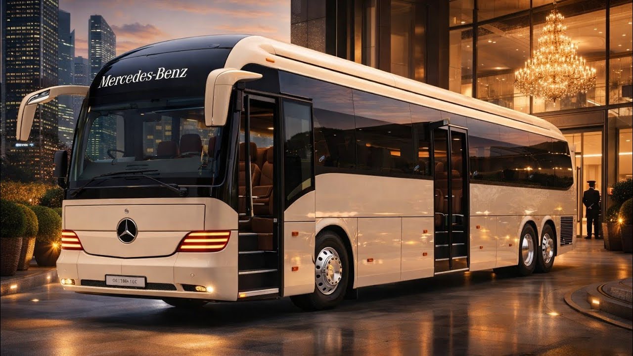 2026 Mercedes Benz Expensive Modern Luxury Bus Officially Unveil First Look