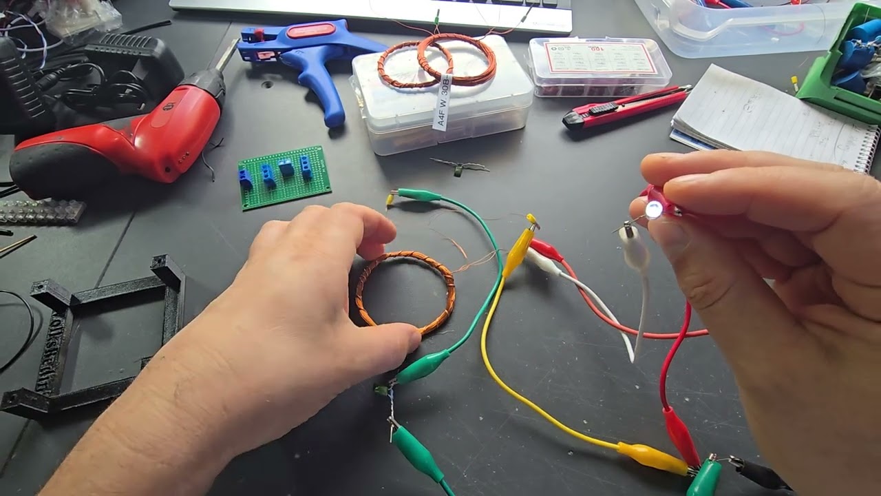 Mein Joule thief für die Action4free really