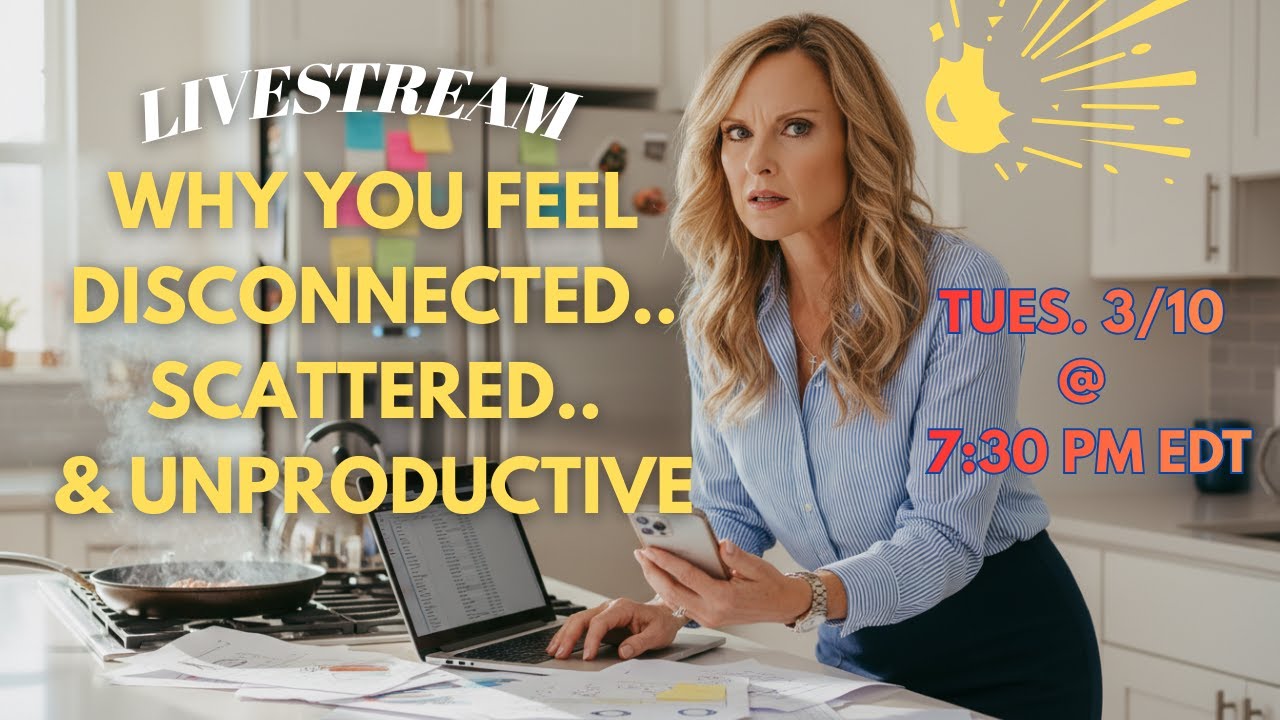 Why You Feel Disconnected, Scattered, and Unproductive