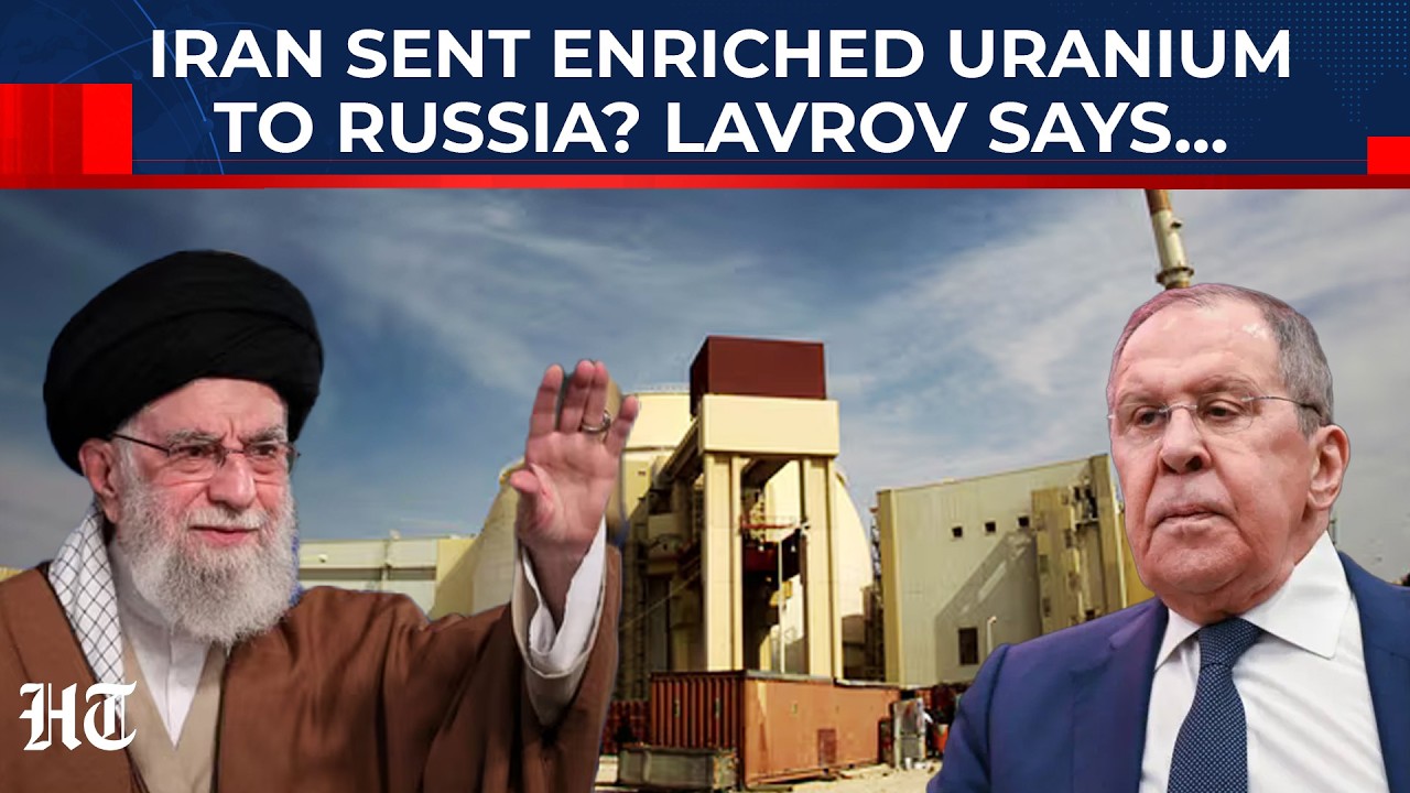 Iran Sent Enriched Uranium To Russia? Sergey Lavrov Reveals What Happened After US Bombed N-Sites