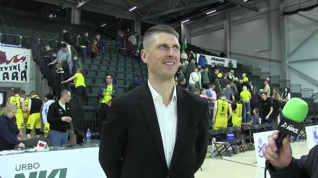 M. Tamušauskas: „Ačiū fanams – susitiksime kitais metais“