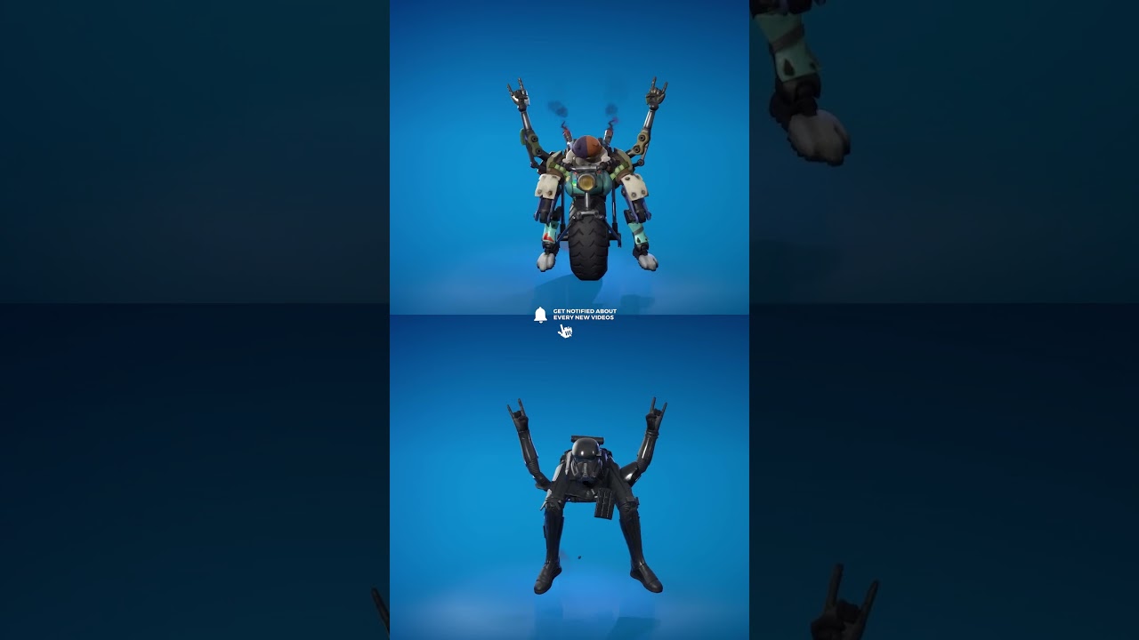 AWR Trooper doing Go Cat Go Built In Emote #fortnite