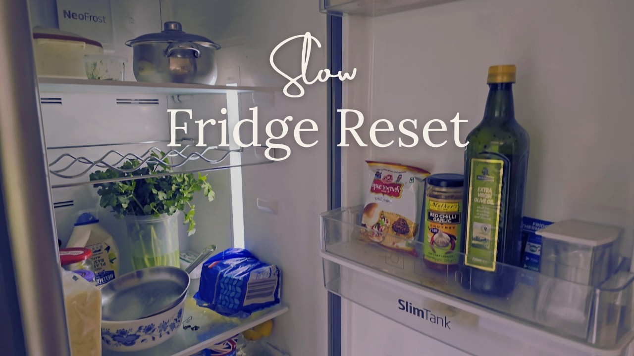 Ultimate Fridge Refresh – Slow and Satisfying Journey!
