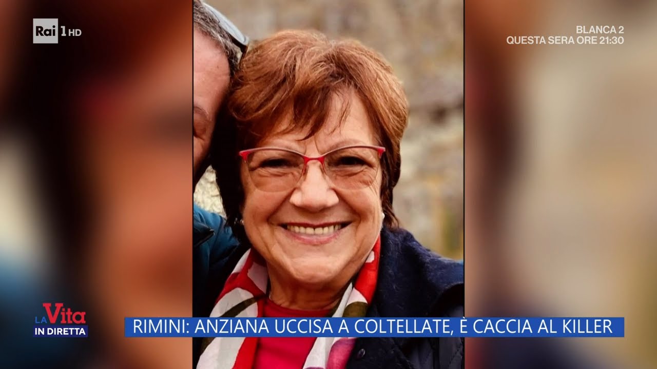 Rimini: Anziana uccisa a coltellate, è caccia al killer - La vita in diretta 05/10/2023