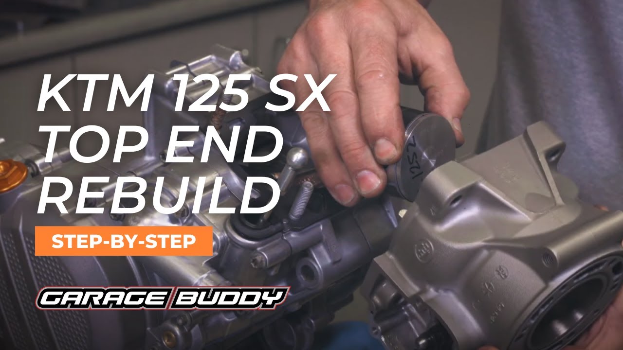 Rebuilding a 2016 - 2017 KTM 125 SX Engine Step-by-Step, Part 2: Top End