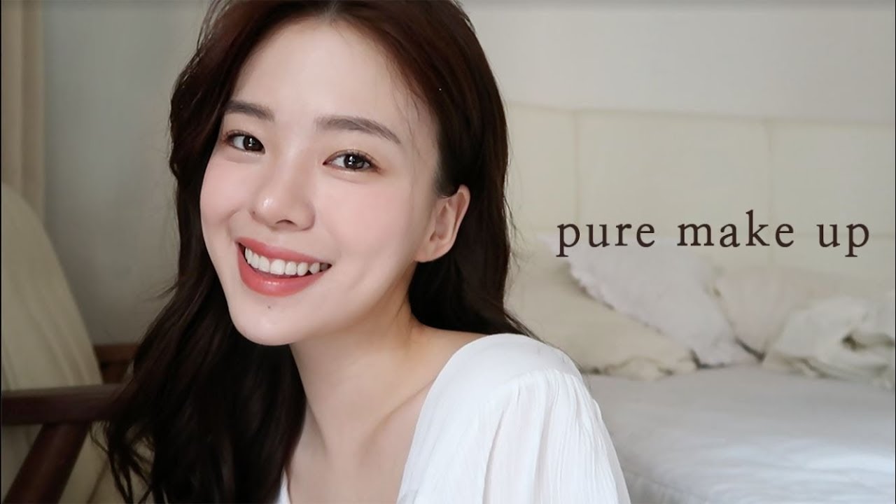 [Eng] 청순✨ 노렌즈 데일리 메이크업 +눈썹결 살리기! l 오늘의하늘 Haneul