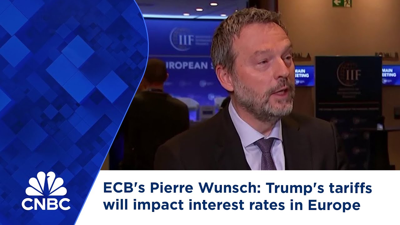 ECB's Pierre Wunsch: Trump's tariffs will impact interest rates in Europe