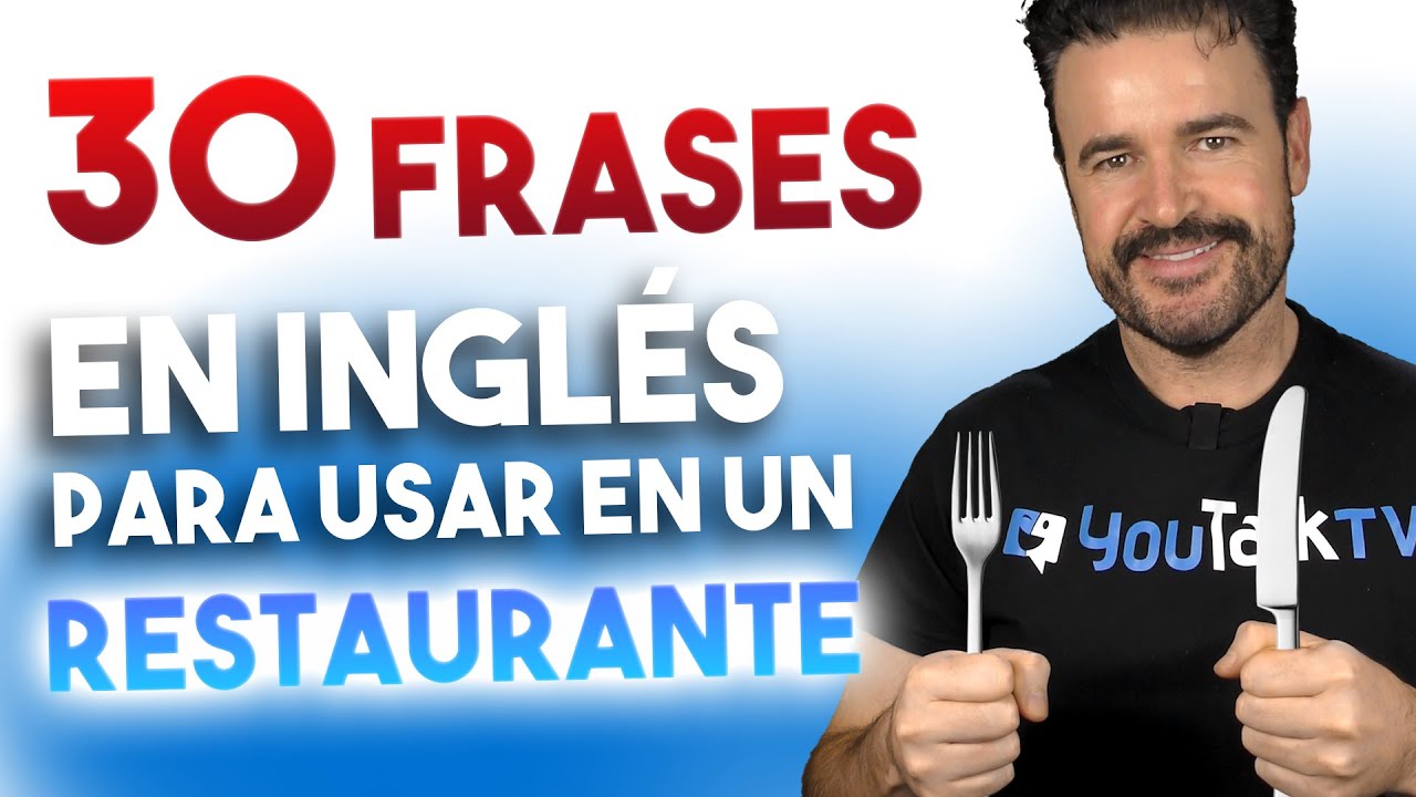 🗣️¿Cómo PEDIR en un RESTAURANTE en INGLÉS? (frases que tienes que saber usar)