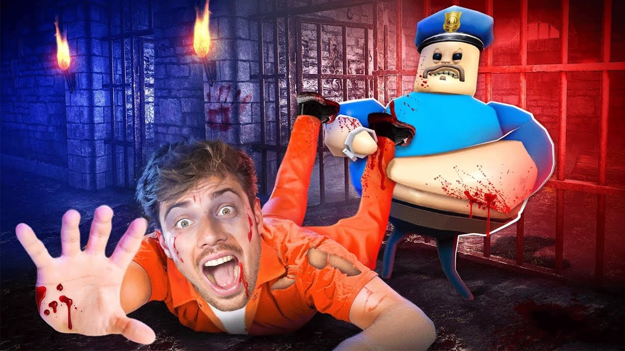 Gevangenis Ontsnappen Met Giel (Roblox)