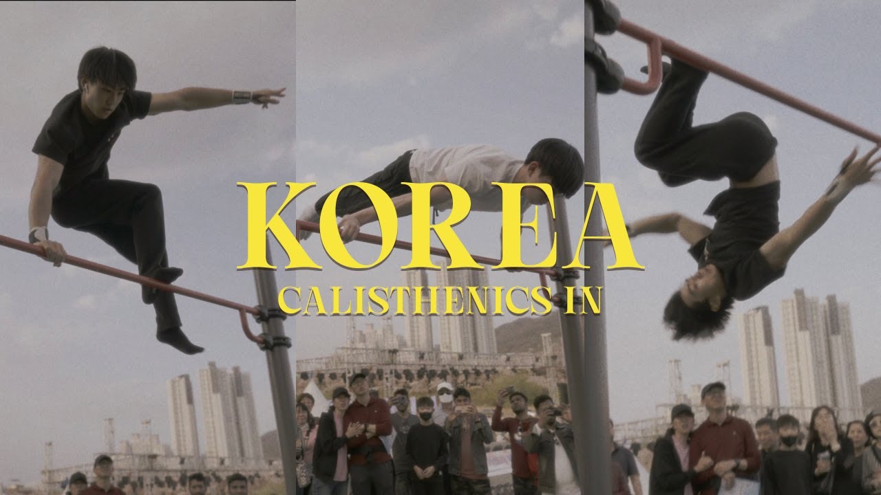 Korea Calisthenics Tour - Cherry Blossom BUT Public FREESTYLE SESH ft.crowd