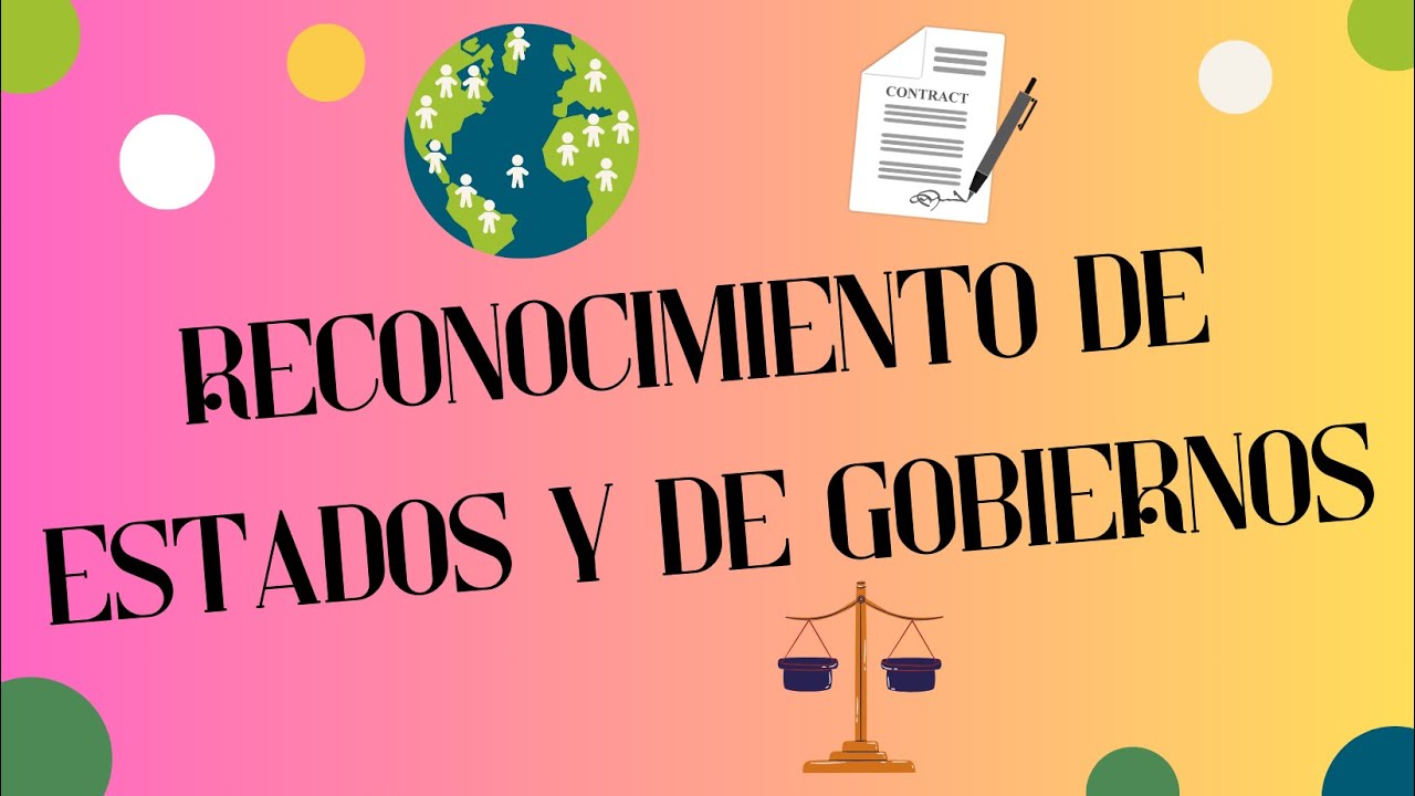 Reconocimiento de Estados y de Gobiernos