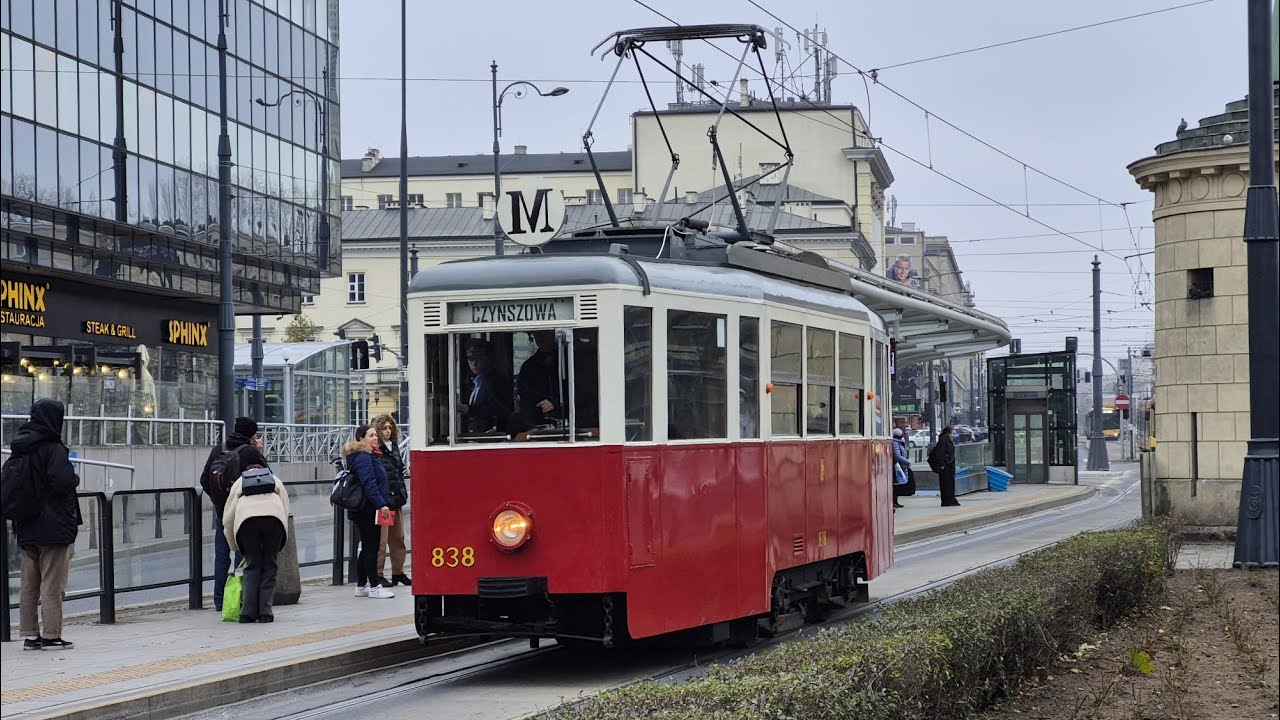 Mikołajkowe tramwaje w Warszawie - 2025